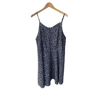 Shein Curve Black and White Floral Strap Dress I Size: 3XL